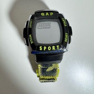 GAP Digital Smartwatch - Black with Neon Green